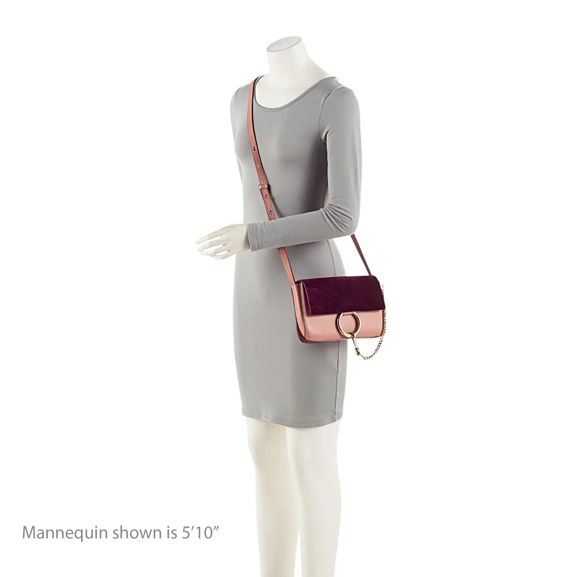 Chloe Calfskin Suede Faye Small Shoulder Bag - Image 5