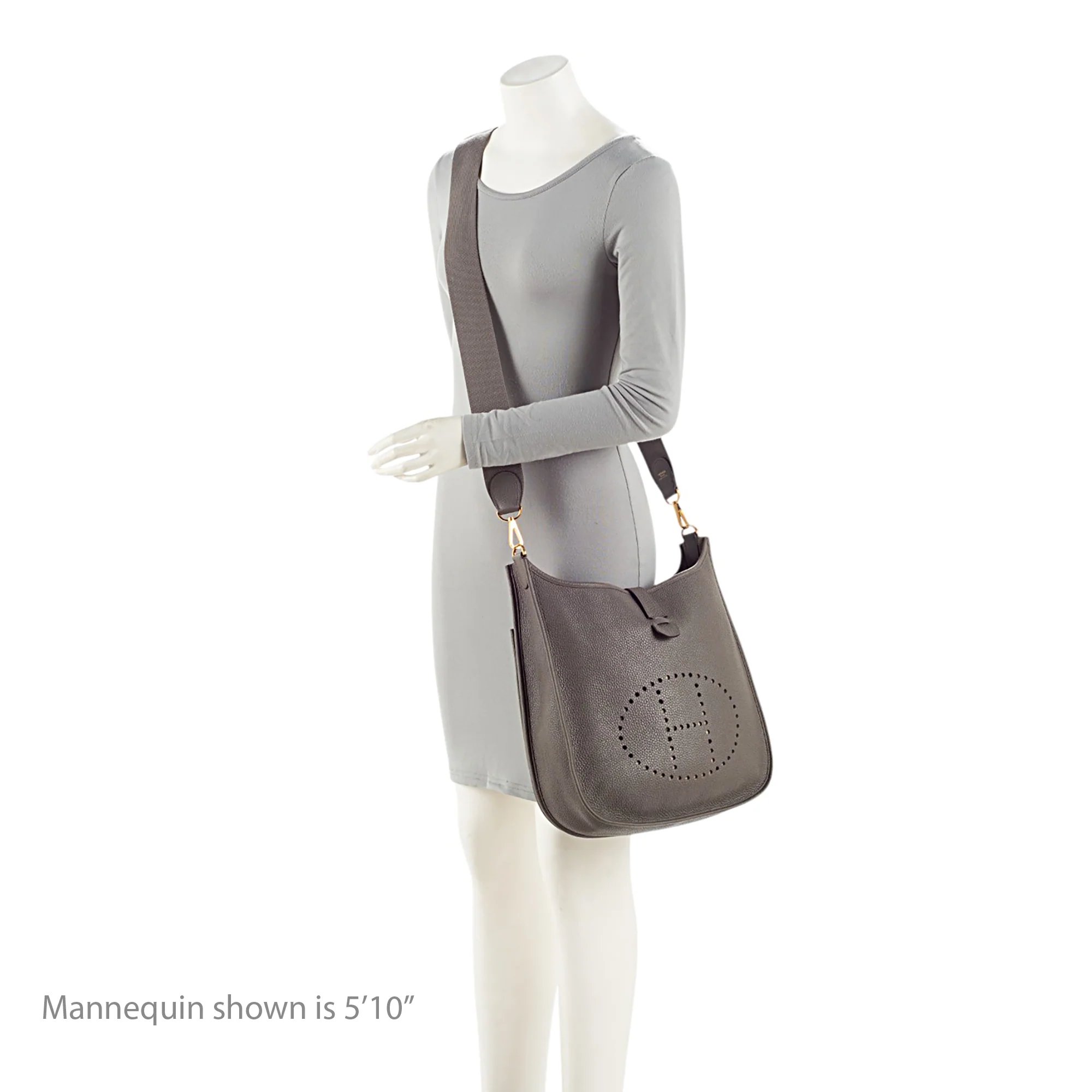 Hermes Taurillon Clemence Evelyne III PM Shoulder Bag - Image 5